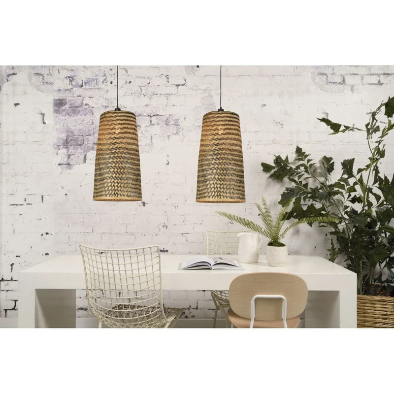 Lampe Suspendue En Bambou