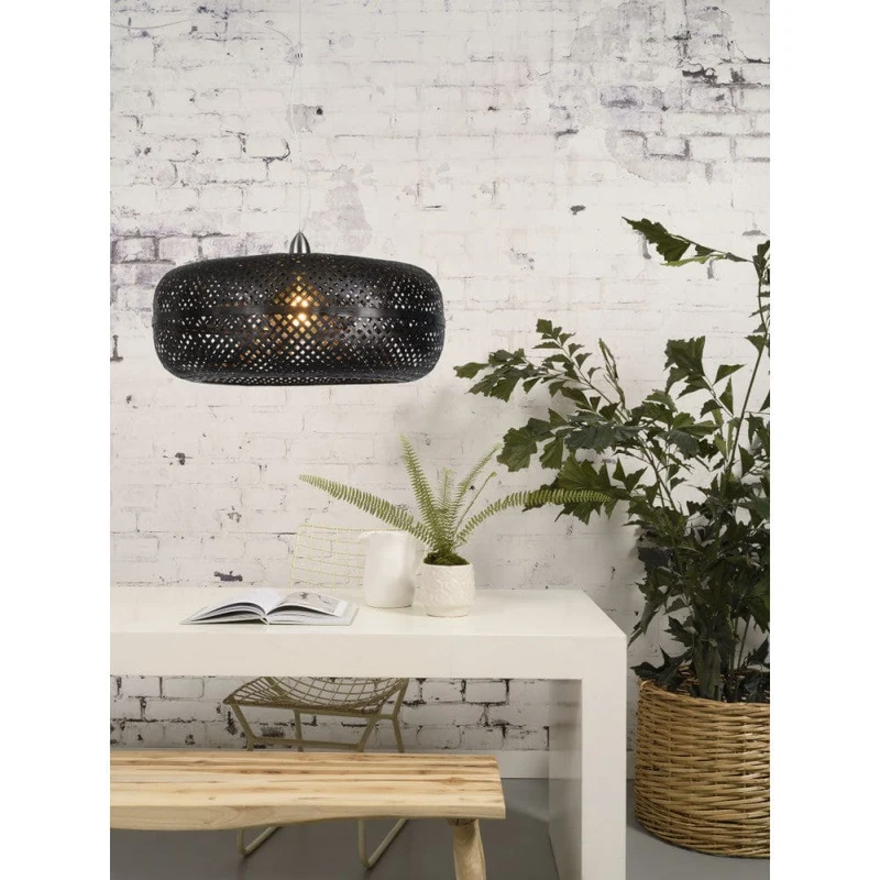 Luminaire Bambou Noir