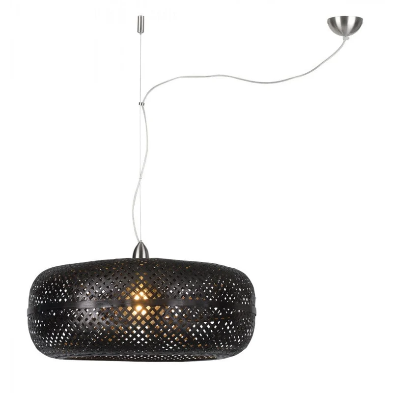 Luminaire Bambou Noir