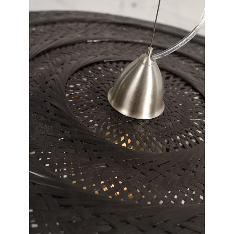 Luminaire Bambou Noir