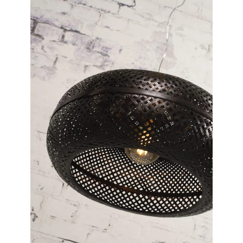 Luminaire Bambou Noir