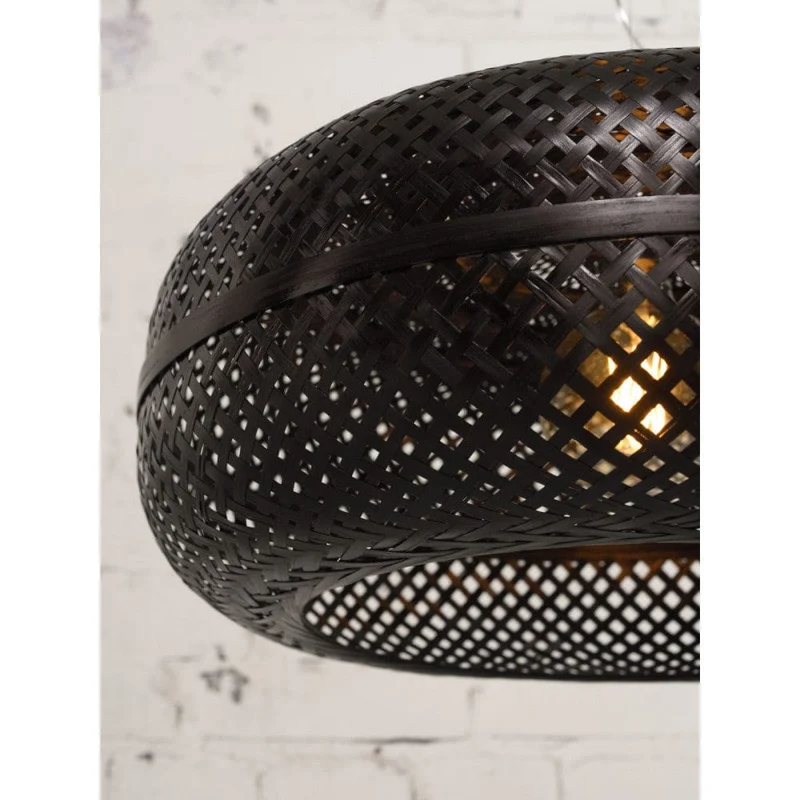 Luminaire Bambou Noir