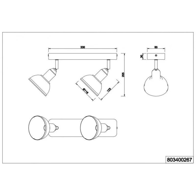 Plafonnier Bois Design