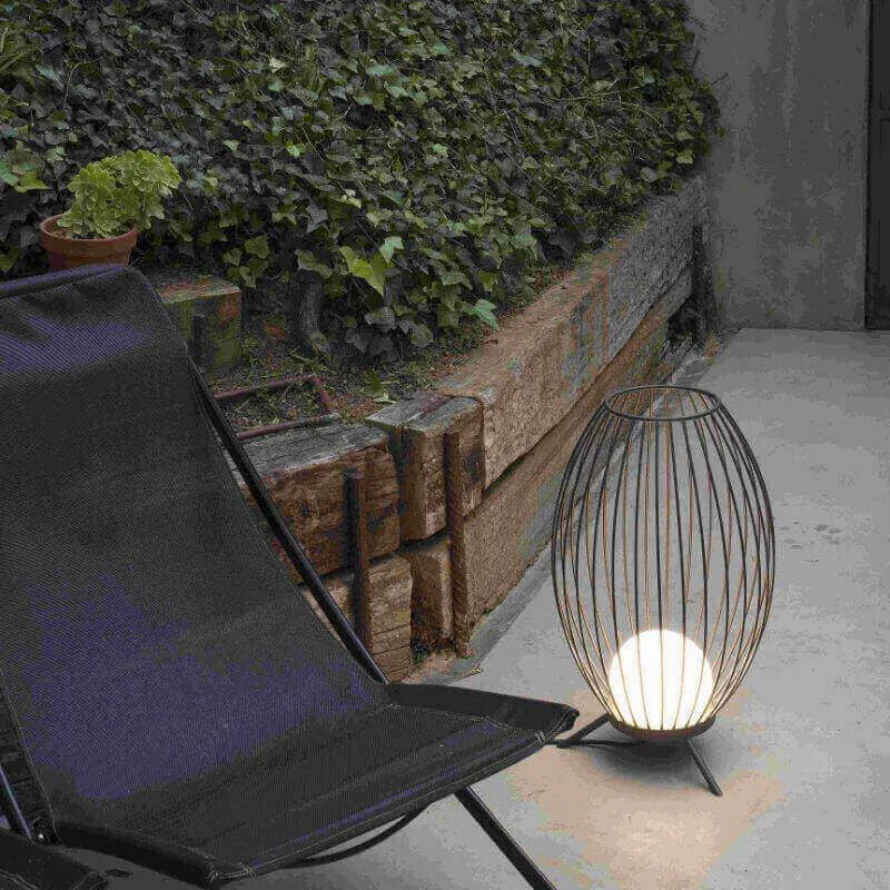 Faro Cage Portable LED Floor Lamp
