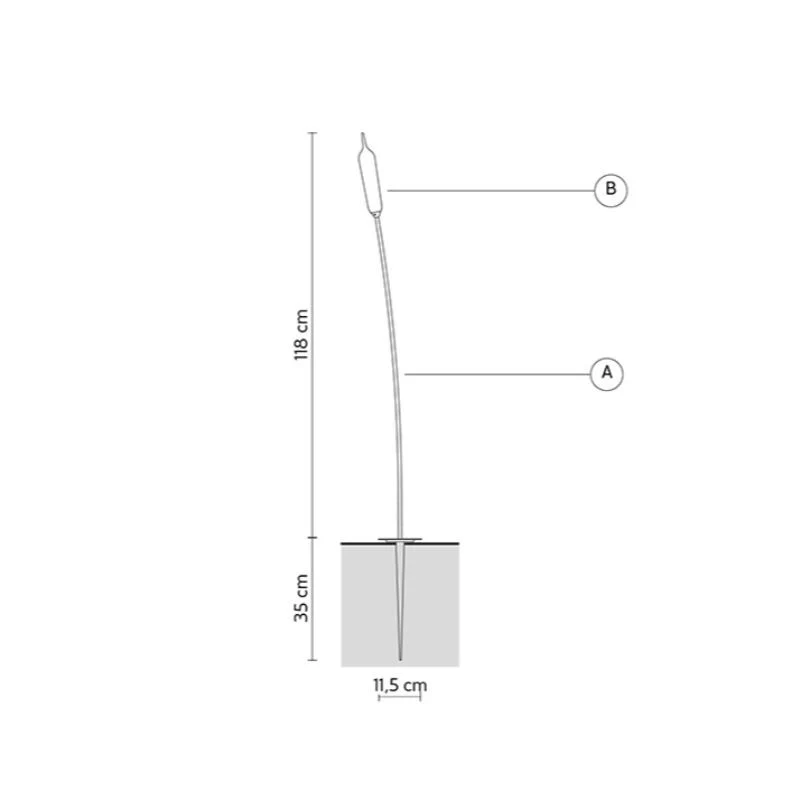 Karman Nilo Outdoor Floor Lamp