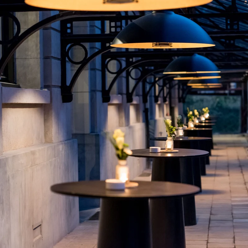 Heatsail Dome Patio Heater Pendant