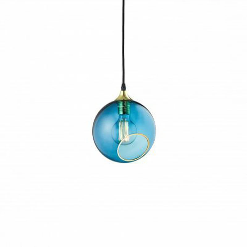Lampe Suspension Bleu