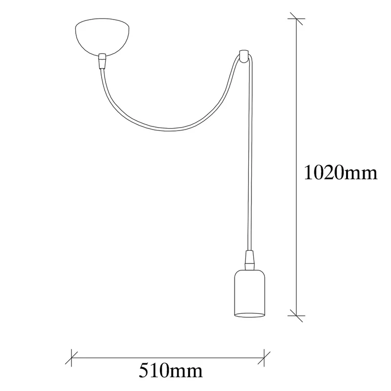 Lampe Suspension Vintage