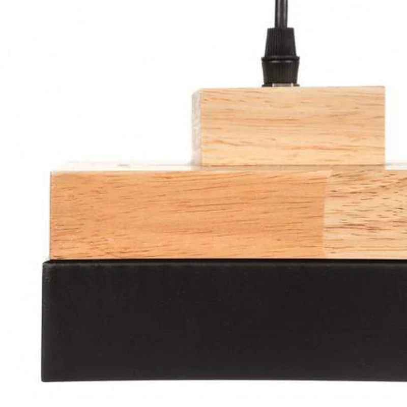 Suspension Lampe Bois