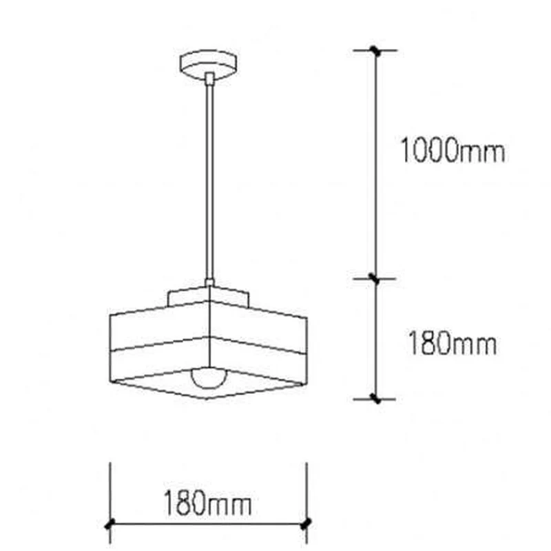 Suspension Lampe Industrielle
