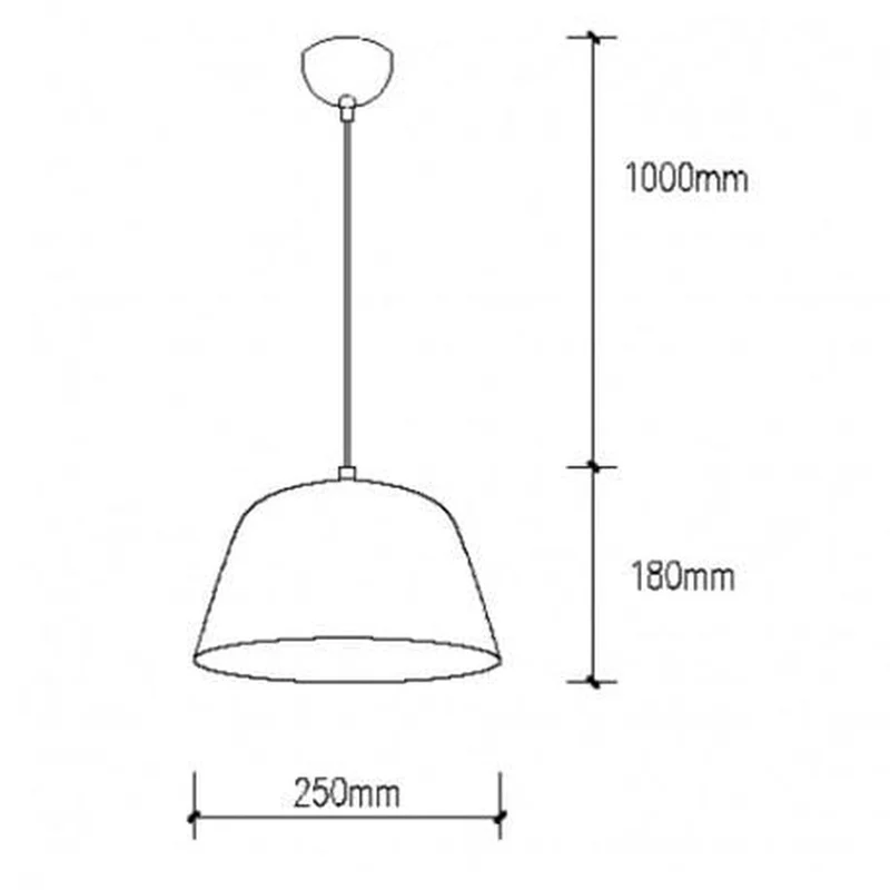 Luminaire Suspendu Rose
