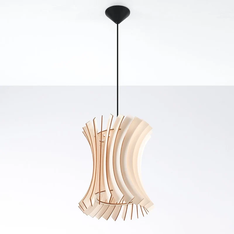Suspension Luminaire Bois Naturel