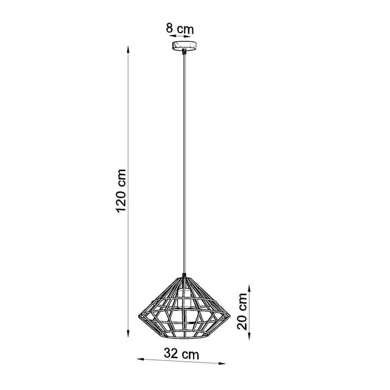 Suspension Fer Noir