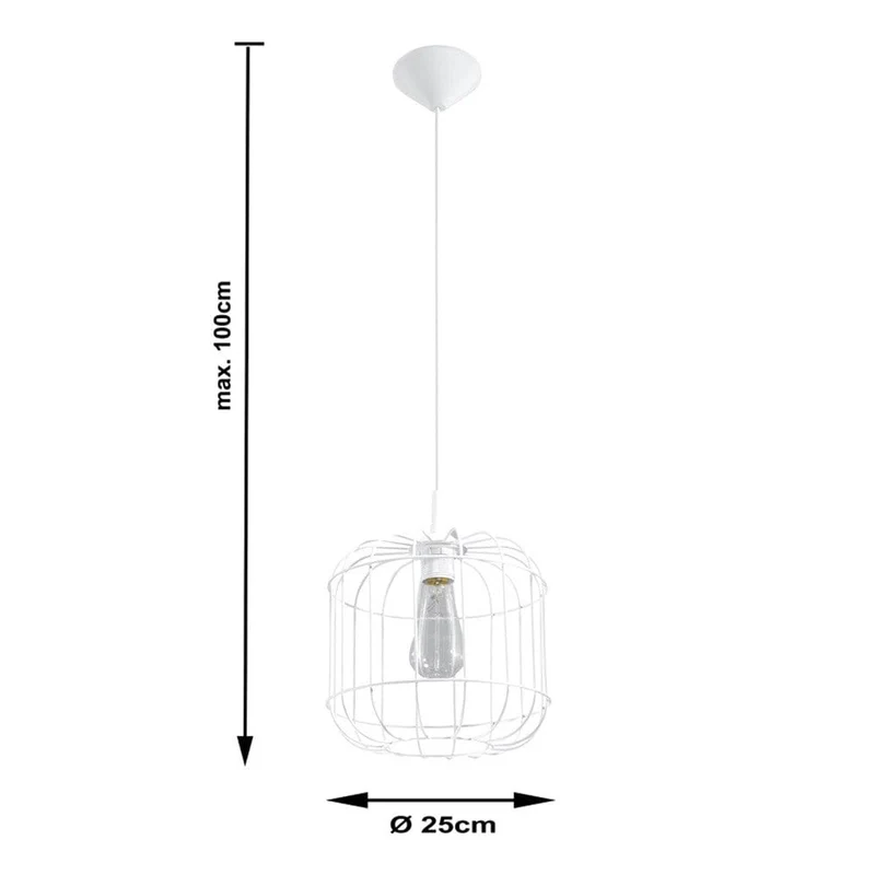 Suspension Cuisine Blanc