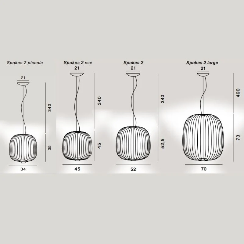 Foscarini Spokes 2 Pendant Lamp