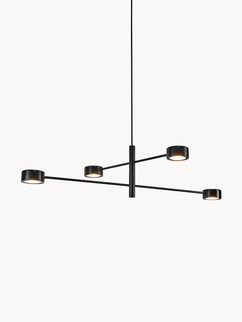 Lustre Acier Noir