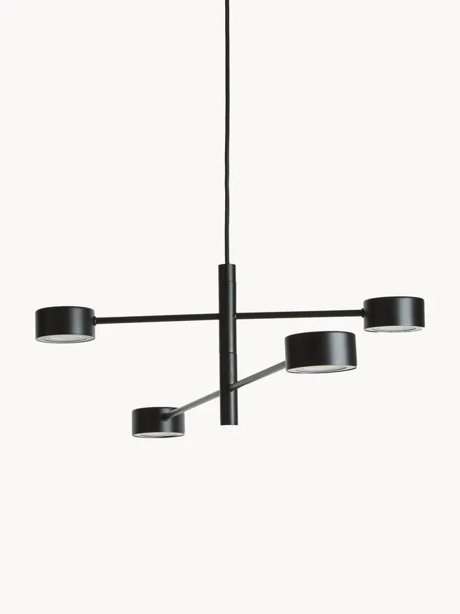 Lustre Acier Noir