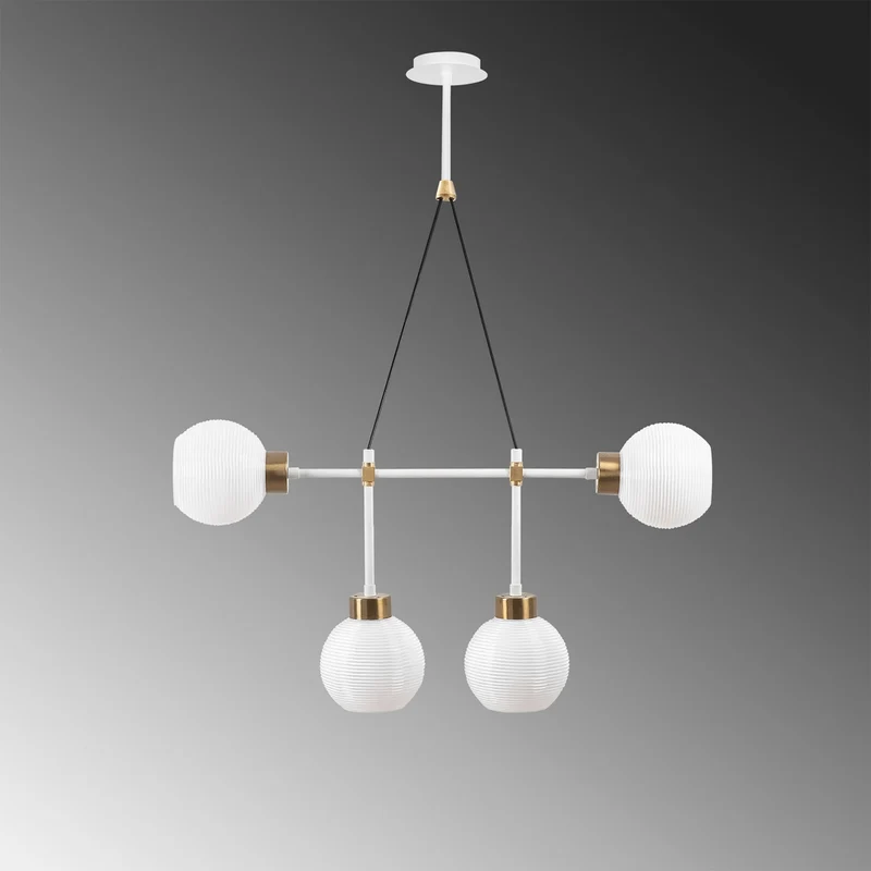 Lustre Pour Cuisine Blanche