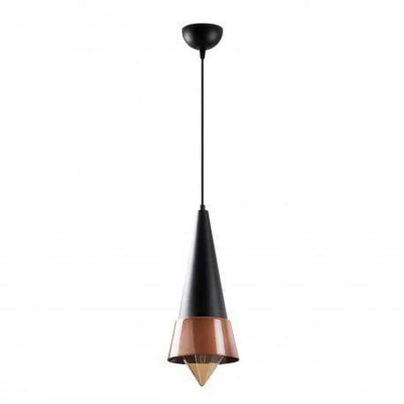 SUSPENSION METAL NOIR DESIGN