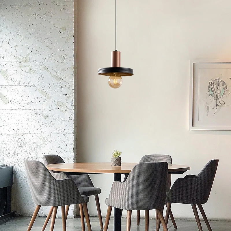 Suspension Metal Filaire Noir