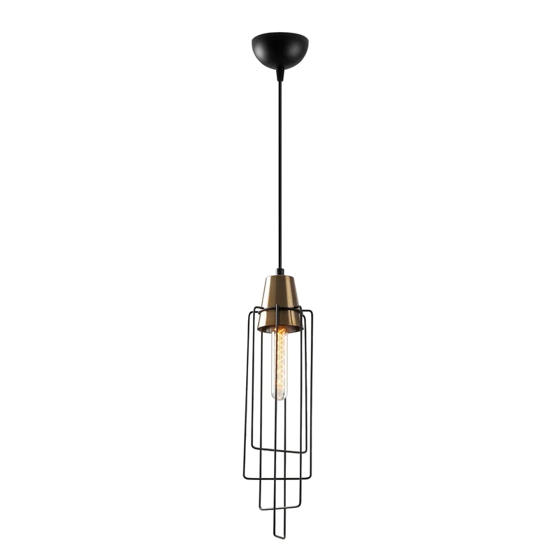 Lampe Suspension Metal Noir