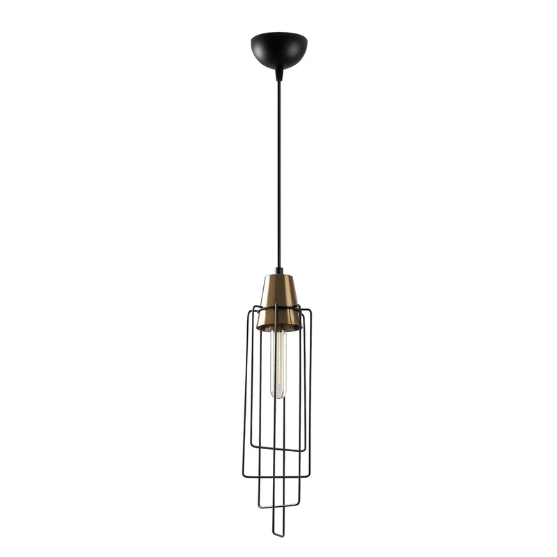 Lampe Suspension Metal Noir