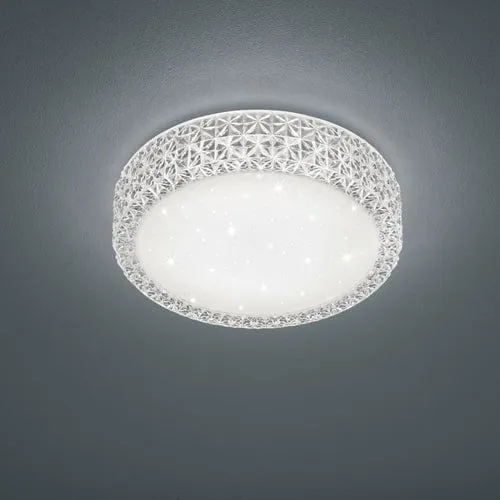 Plafonnier Industriel Blanc