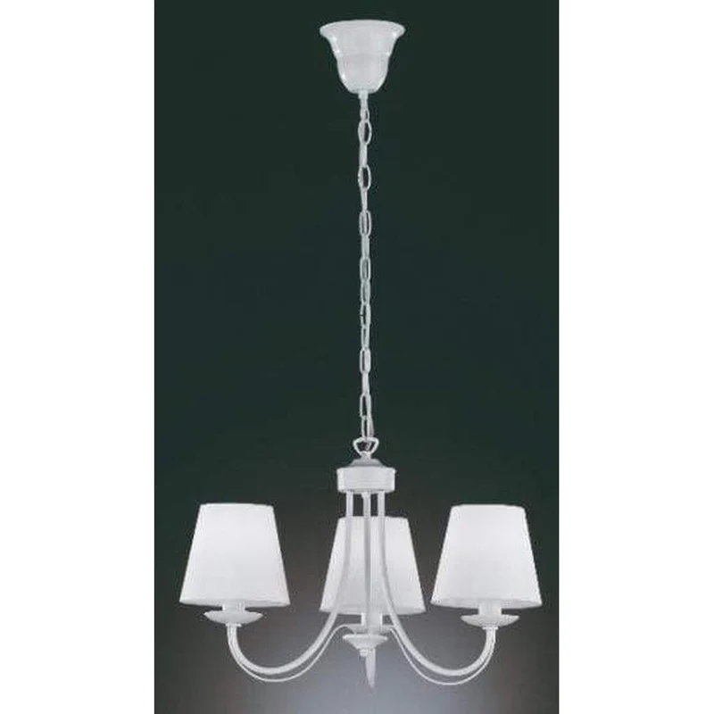 Lustre 3 Branches Blanc