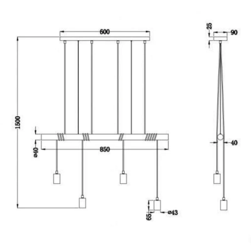 Suspension Bois Design
