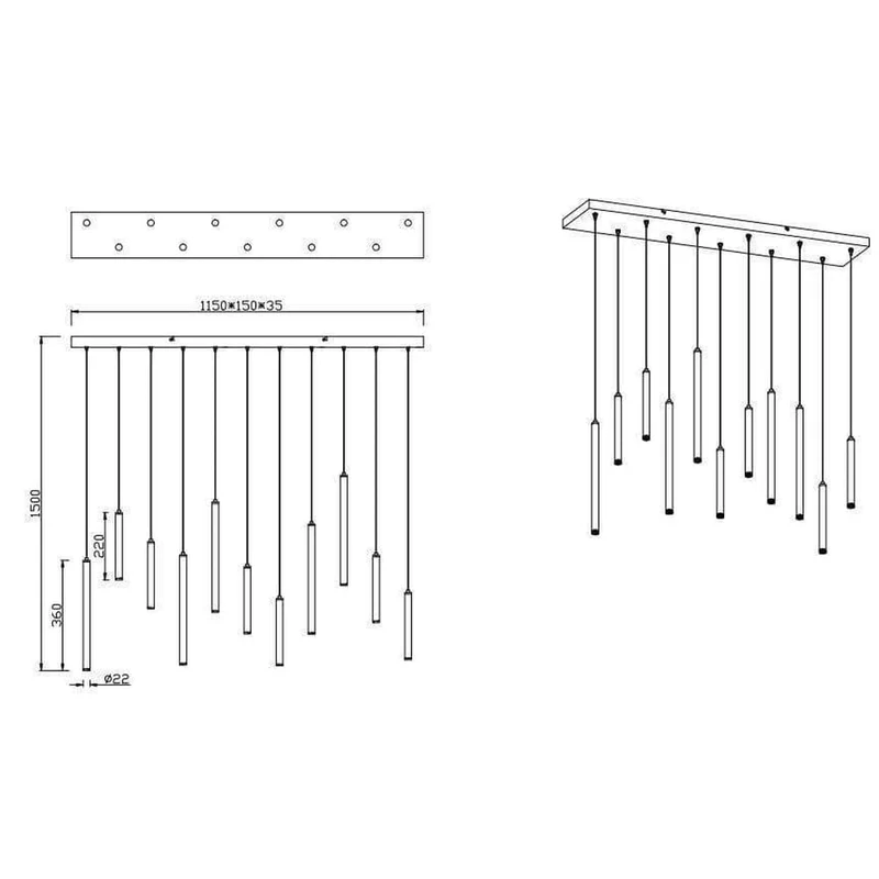 Suspension Deco