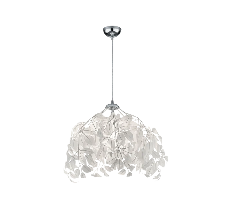 Suspension En Plume Blanche