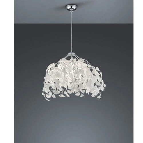 Suspension En Plume Blanche