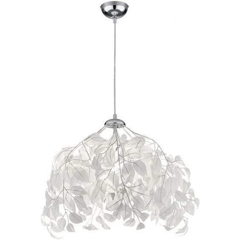 Suspension En Plume Blanche