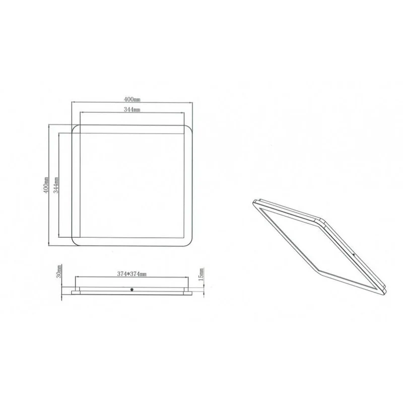 Plafonnier En Plastique
