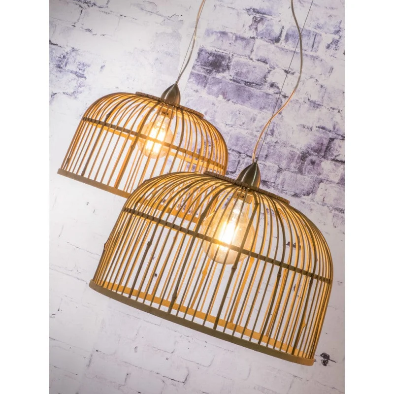 Suspension En Bambou Naturel