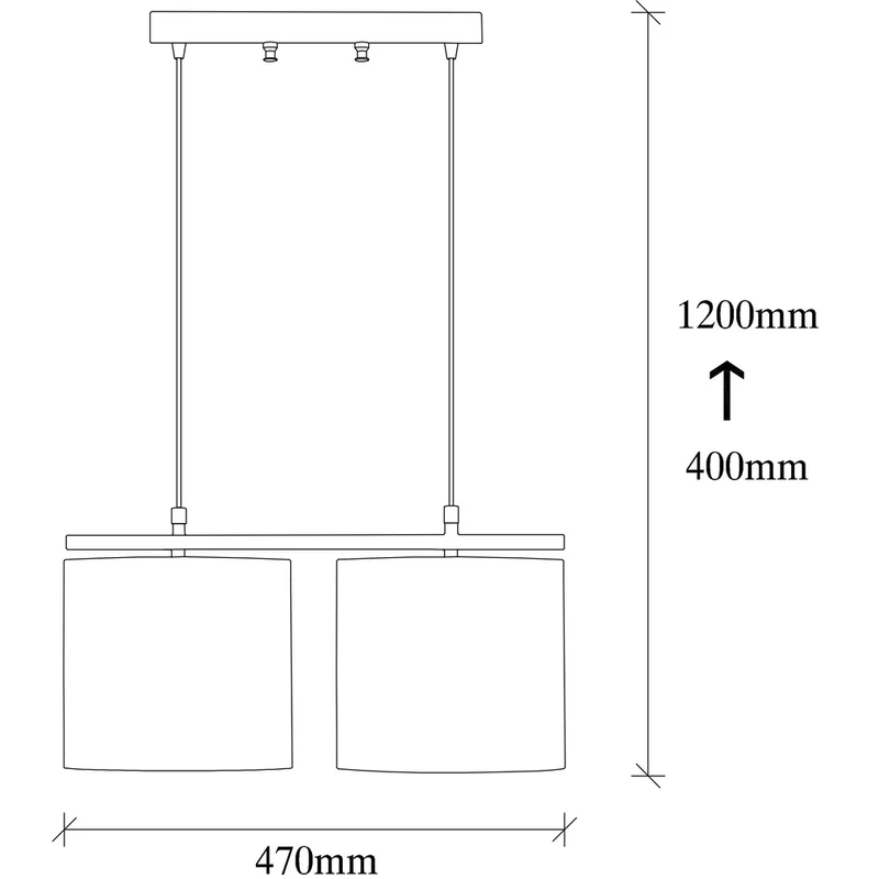 Luminaire Suspension Tissu