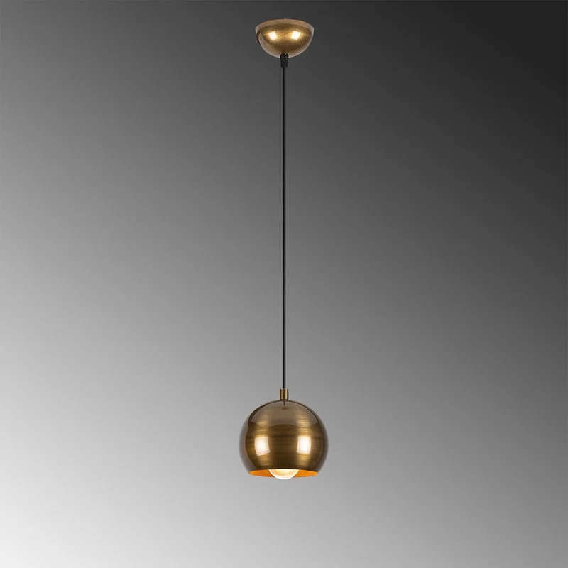 Suspension Noir Or