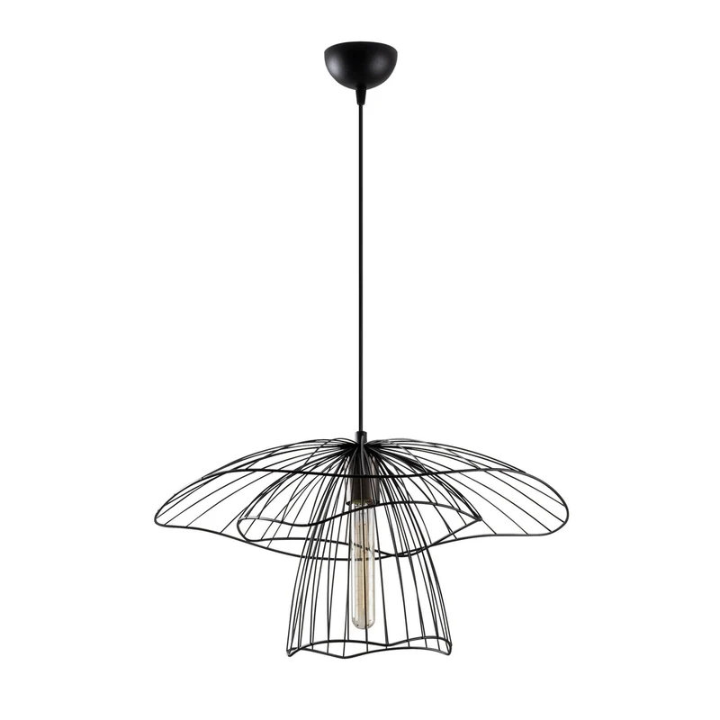 Suspension Noir Metal