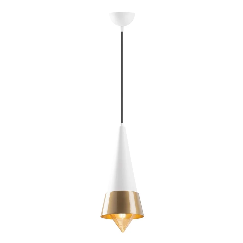 Suspension Blanc Or