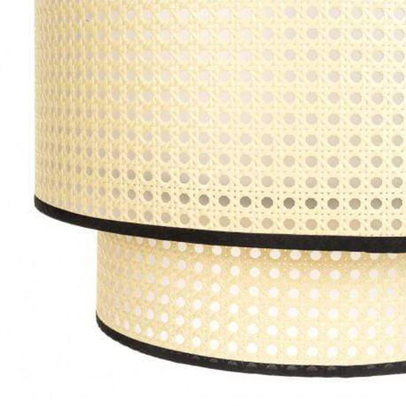 Lampe En Rotin Suspendu