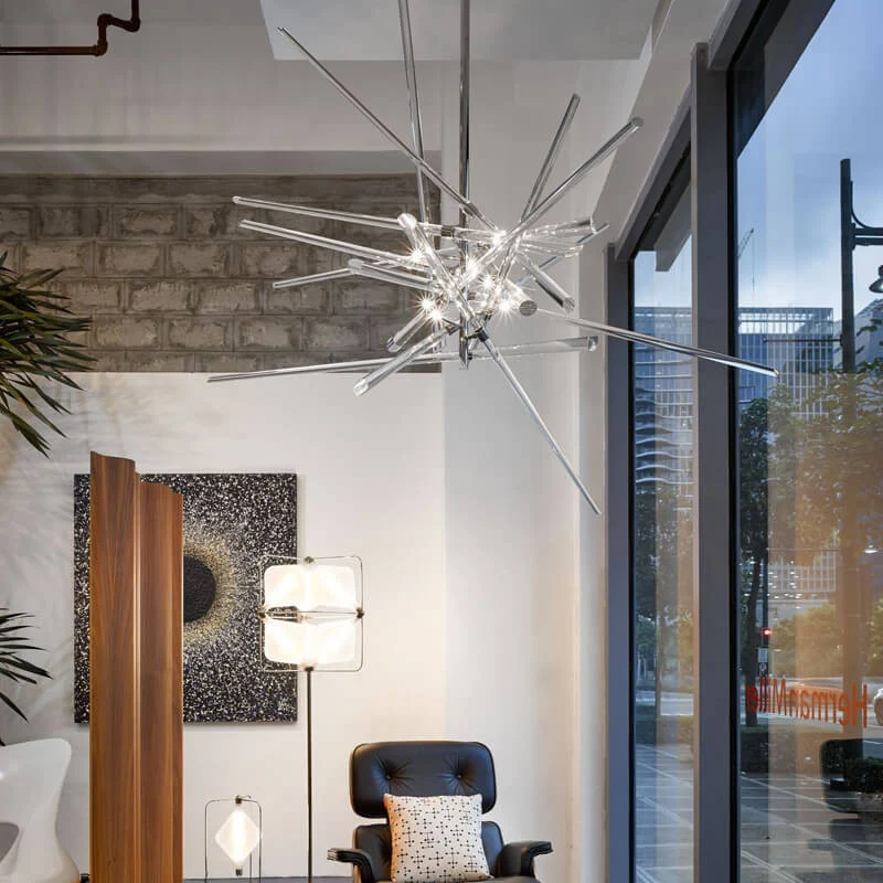 Lasvit And Why Not! Sculpture Chandelier