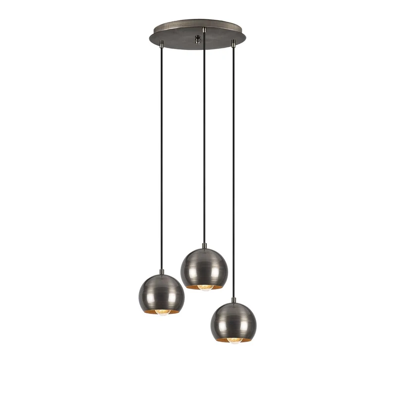 Suspension Metal Argente