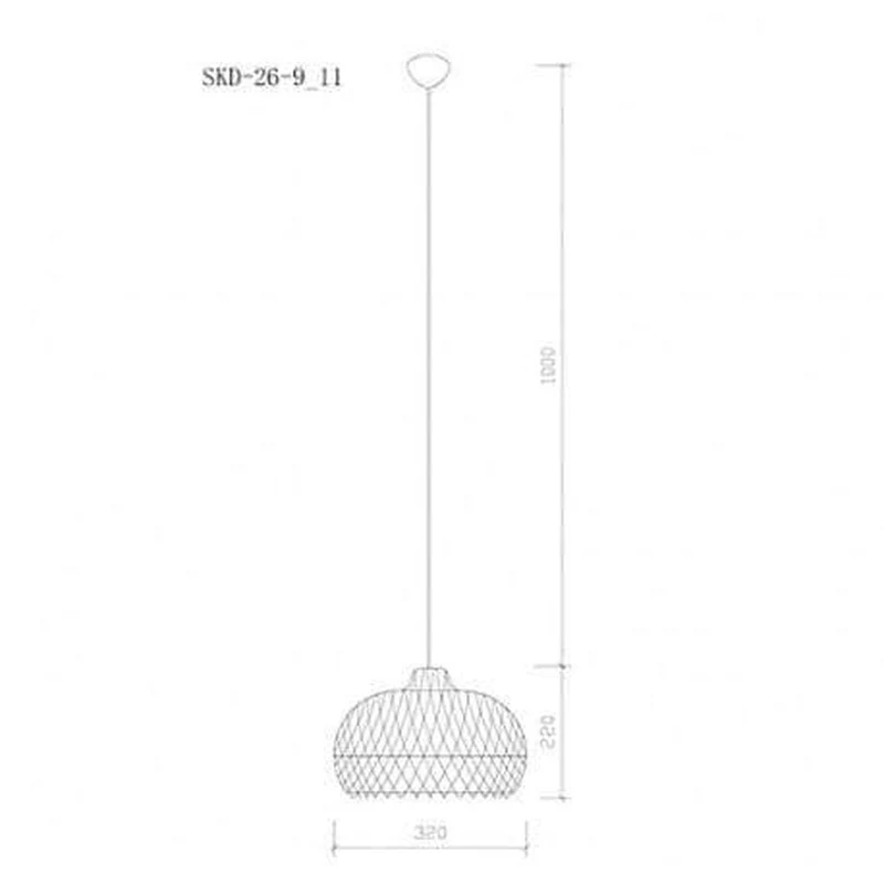 Luminaire En Rotin