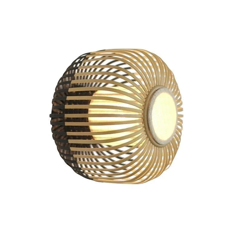 Forestier Bamboo Wall or Ceiling Lamp