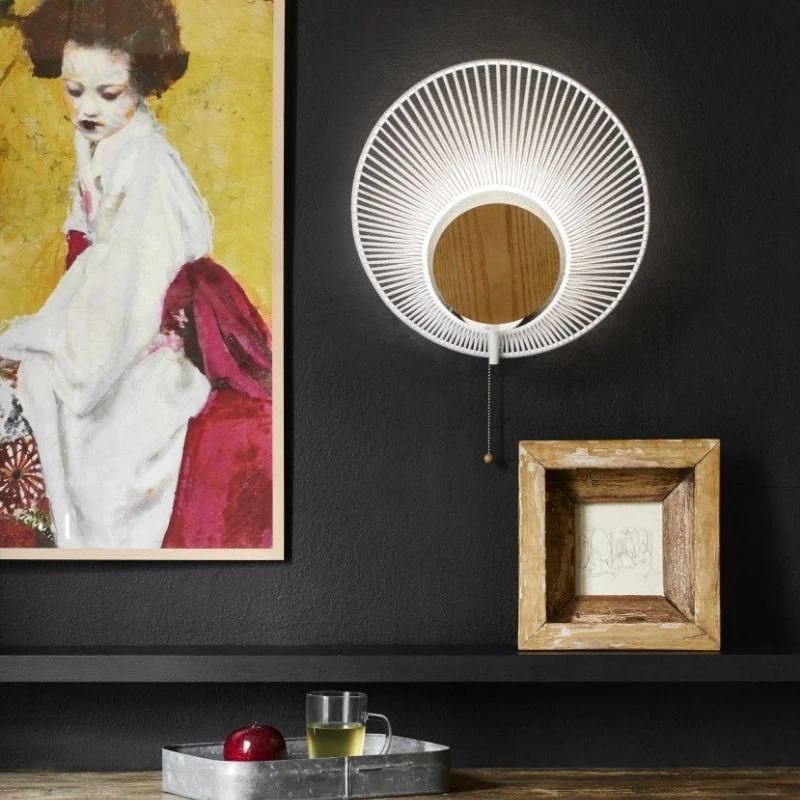 Forestier Oyster wall lamp