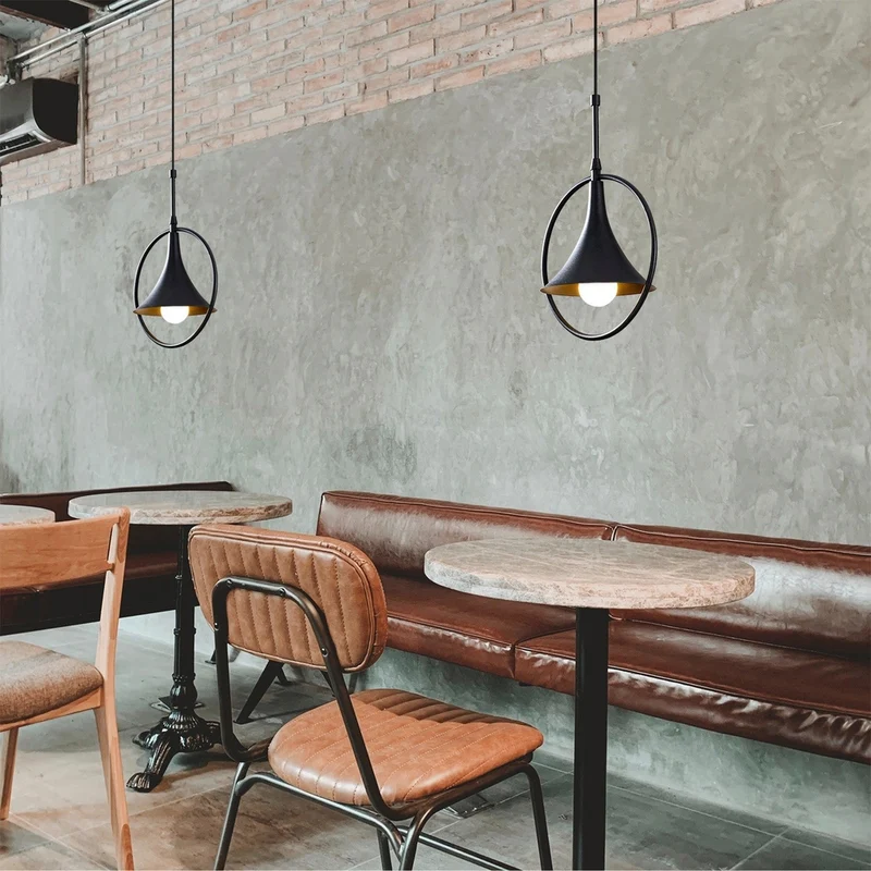 Luminaire Suspension Noir