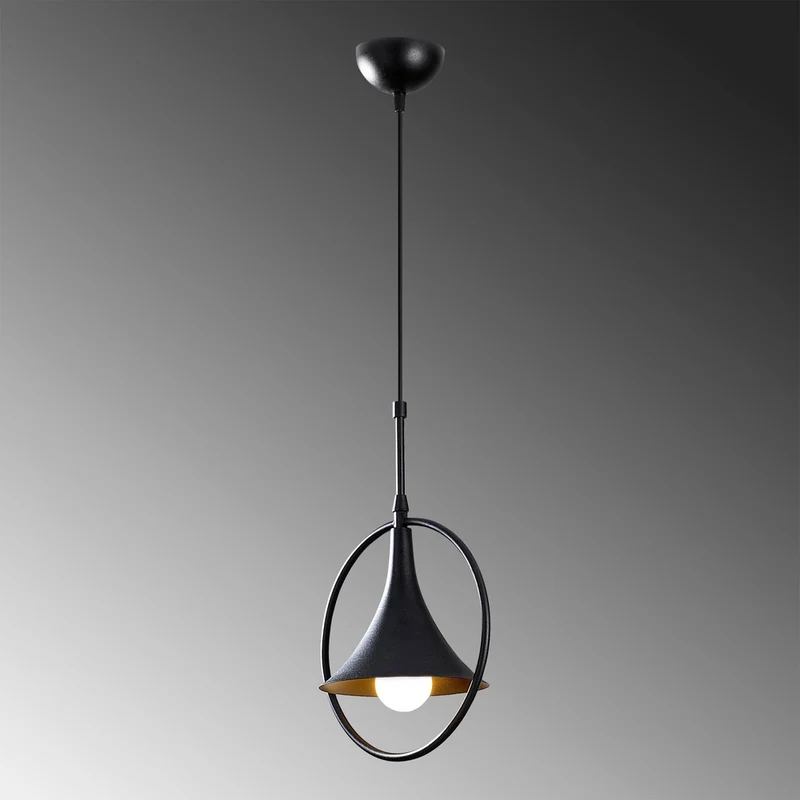 Luminaire Suspension Noir