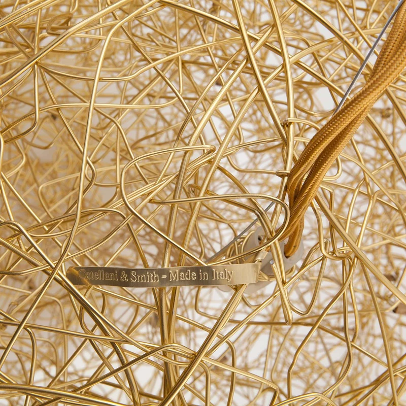 Catellani & Smith Fil de Fer Pendant Lamp