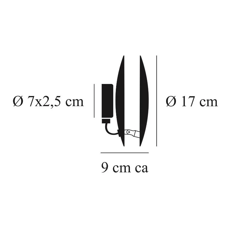 Catellani & Smith Lederam W Wall Lamp
