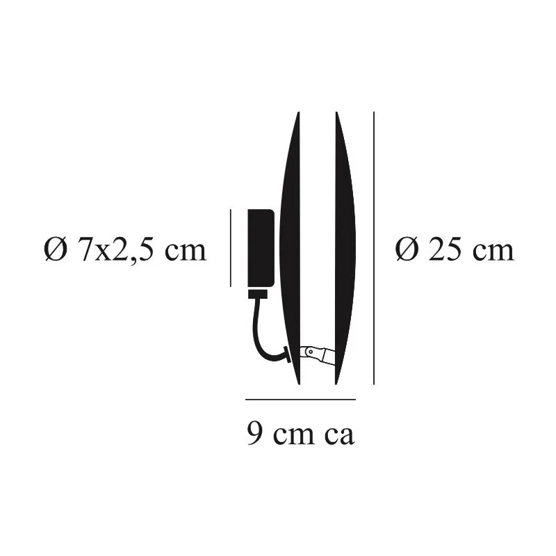Catellani & Smith Lederam W Wall Lamp